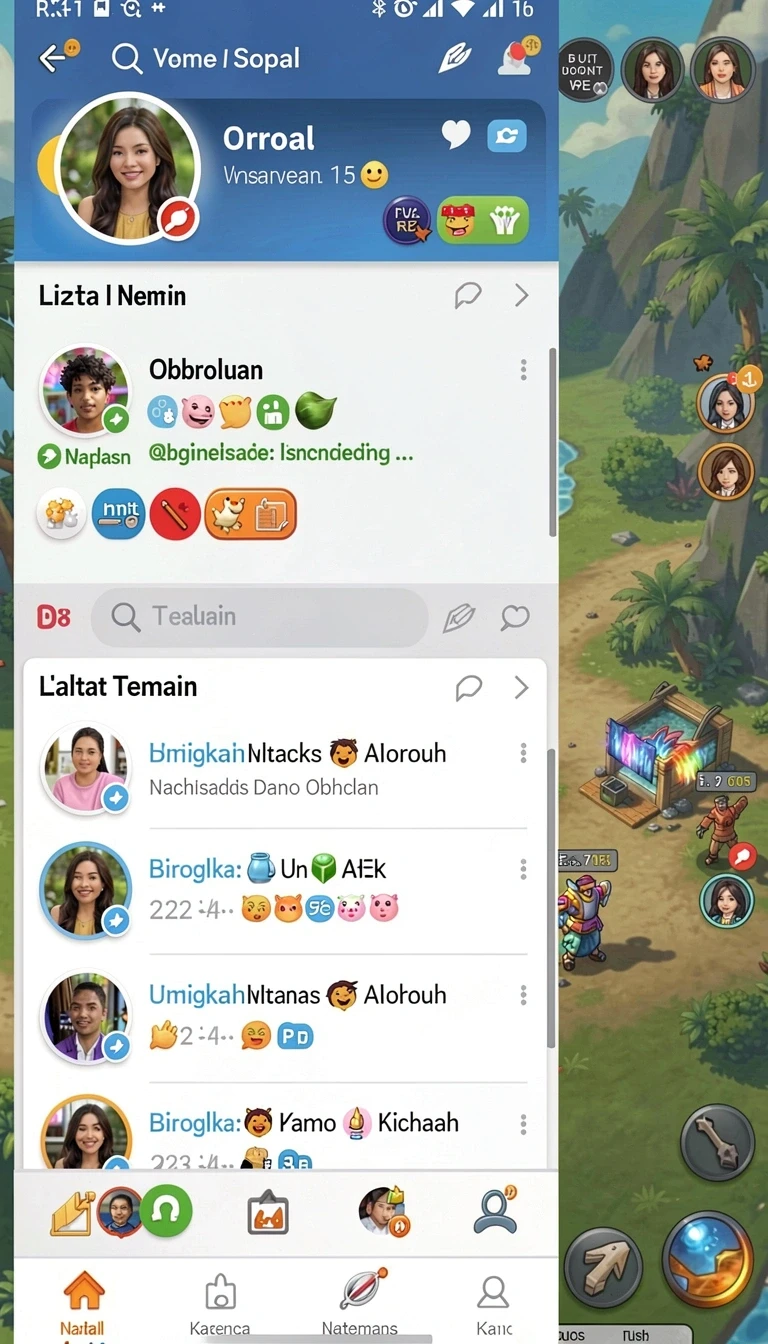 Tampilan utama aplikasi Aplikasi mpo555 Terpercaya untuk Android yang intuitif dan efisien.